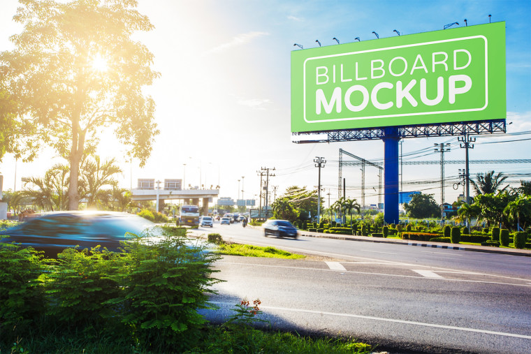 Download Free Free Outdoor Billboard Mockup Download | PsdDaddy.com