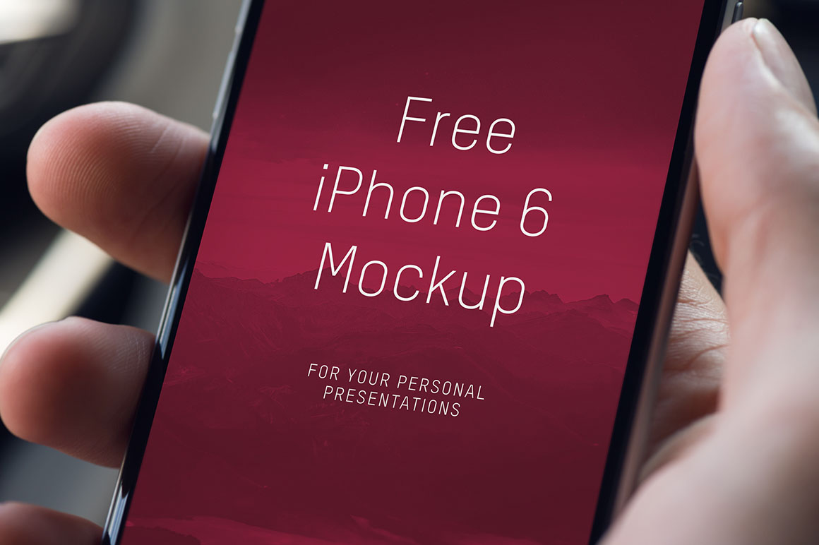 Free iPhone6 Presentation Mock-ups