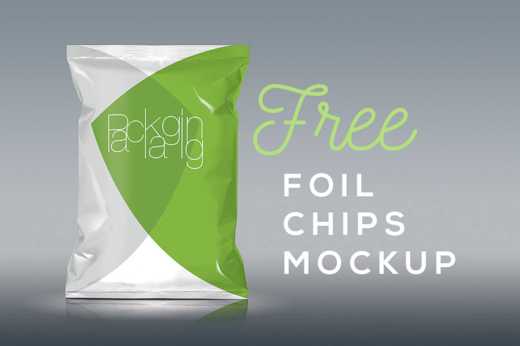 Download Here is Free Foil Chips Package Mockup Download | PsdDaddy.com