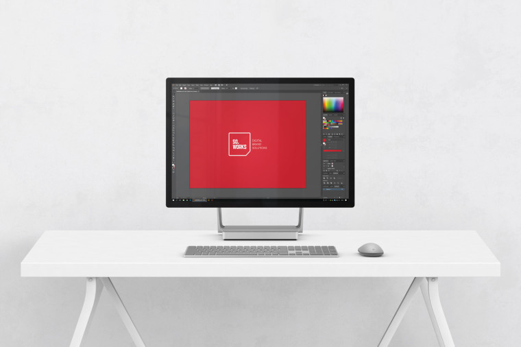 Microsoft Surface Studio MockUps