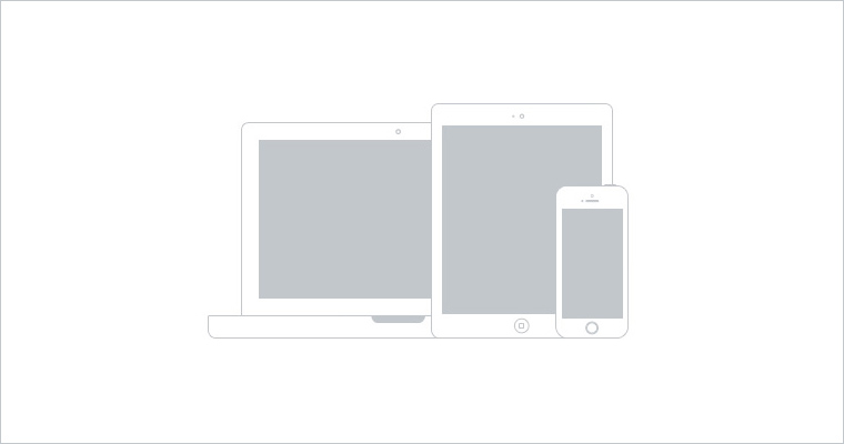 Apple Device Wireframes