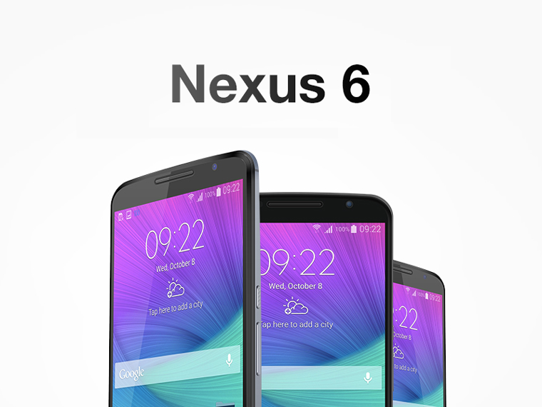 Nexus 6 MockUp