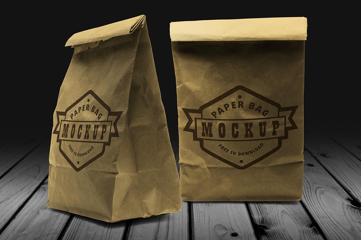 Paper Bag - Free Mock-up