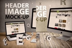 2 Free Header Image Mock-ups
