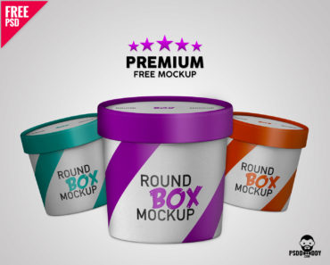 Download Download Premium Paper Round Box Mockup | PsdDaddy.com