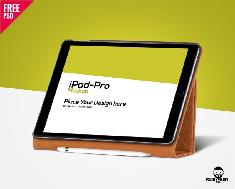 Download Download iPad Pro Mockup Free PSD | PsdDaddy.com