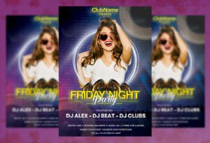 friday night flyer,night party,friday night party,party flyer,free psd,friday night flyer psd,saturday night party,weekend party,