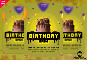 Birthday,Birthday Bash Flyer,Birthday Event,Birthday Invite,Birthday Party Flyer,Invitation Flyer,Invitation Social Media,Social media,Balloons,Cakes,Birthday Social Media