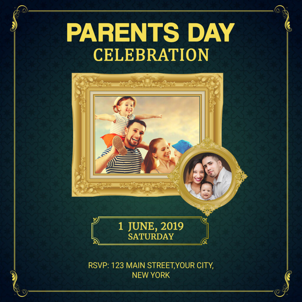 Parents Day Celebration,celebration.parents day social media,mother's day flyer,father's Day Flyer,Flyer
