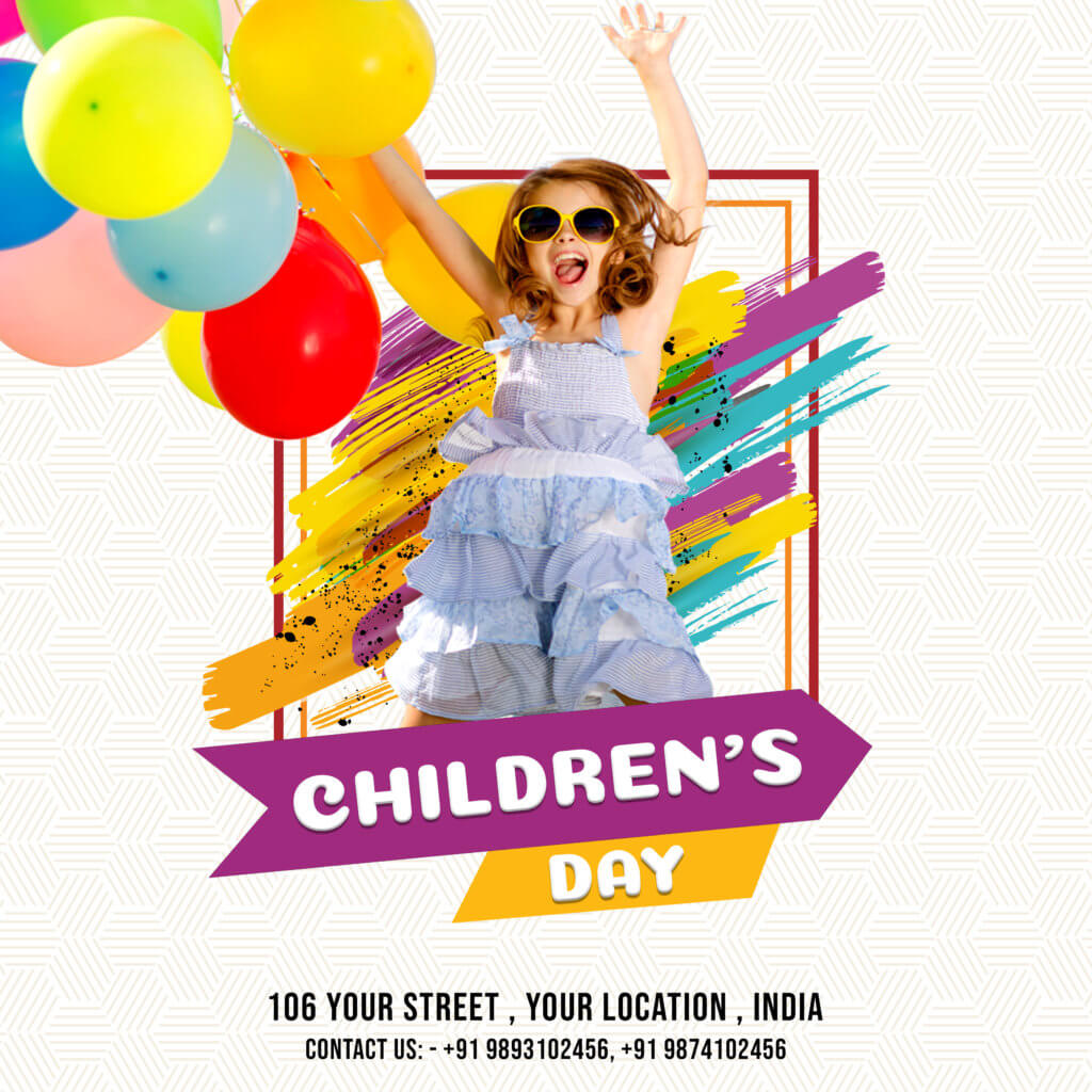 children,children's day,children's day flyer,children's day social media post,kids,school,play,children's day fair