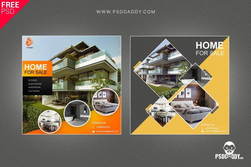 real estate social media post template - PSD Free Download - Pikbest