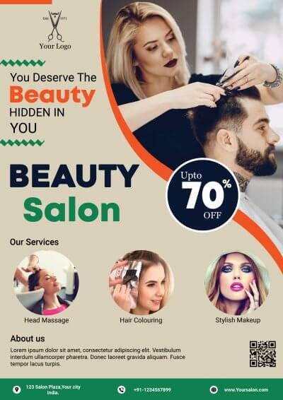 Beauty Salon Flyer | PsdDaddy.com